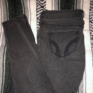 Faded Low-Rise Hollister Jeggings